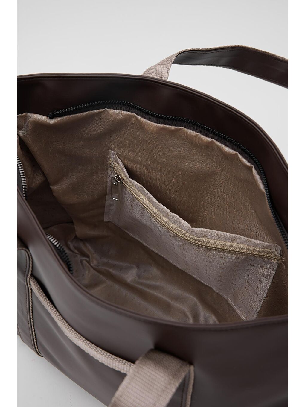 Kahverengi Pablo Omuz Çantası Acı Kahve-5