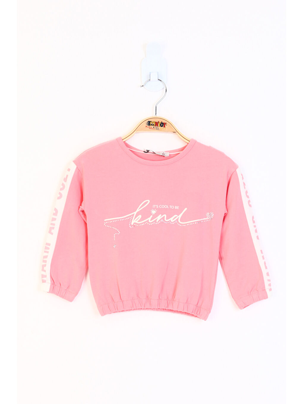 Pembe Kız Çocuk Kind Baskılı Tişört