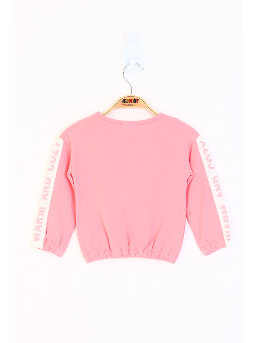 Pembe Kız Çocuk Kind Baskılı Tişört-1