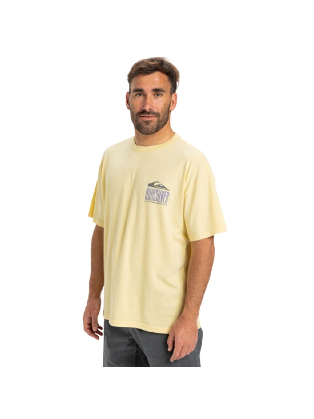 Sarı Gh Qs World Force Erkek Tişört-1