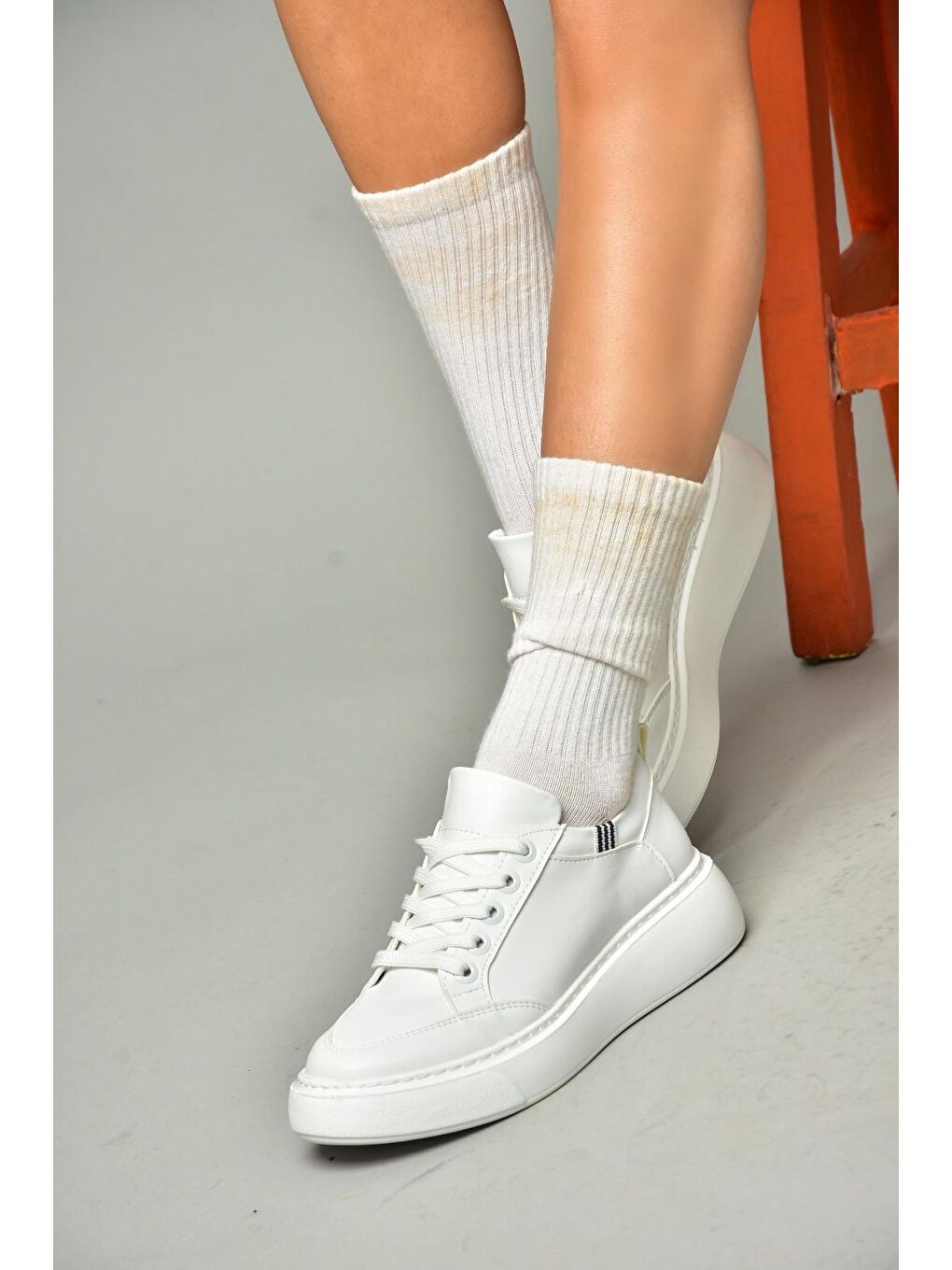 S2740484 Beyaz Kadın Ayakkabı-2