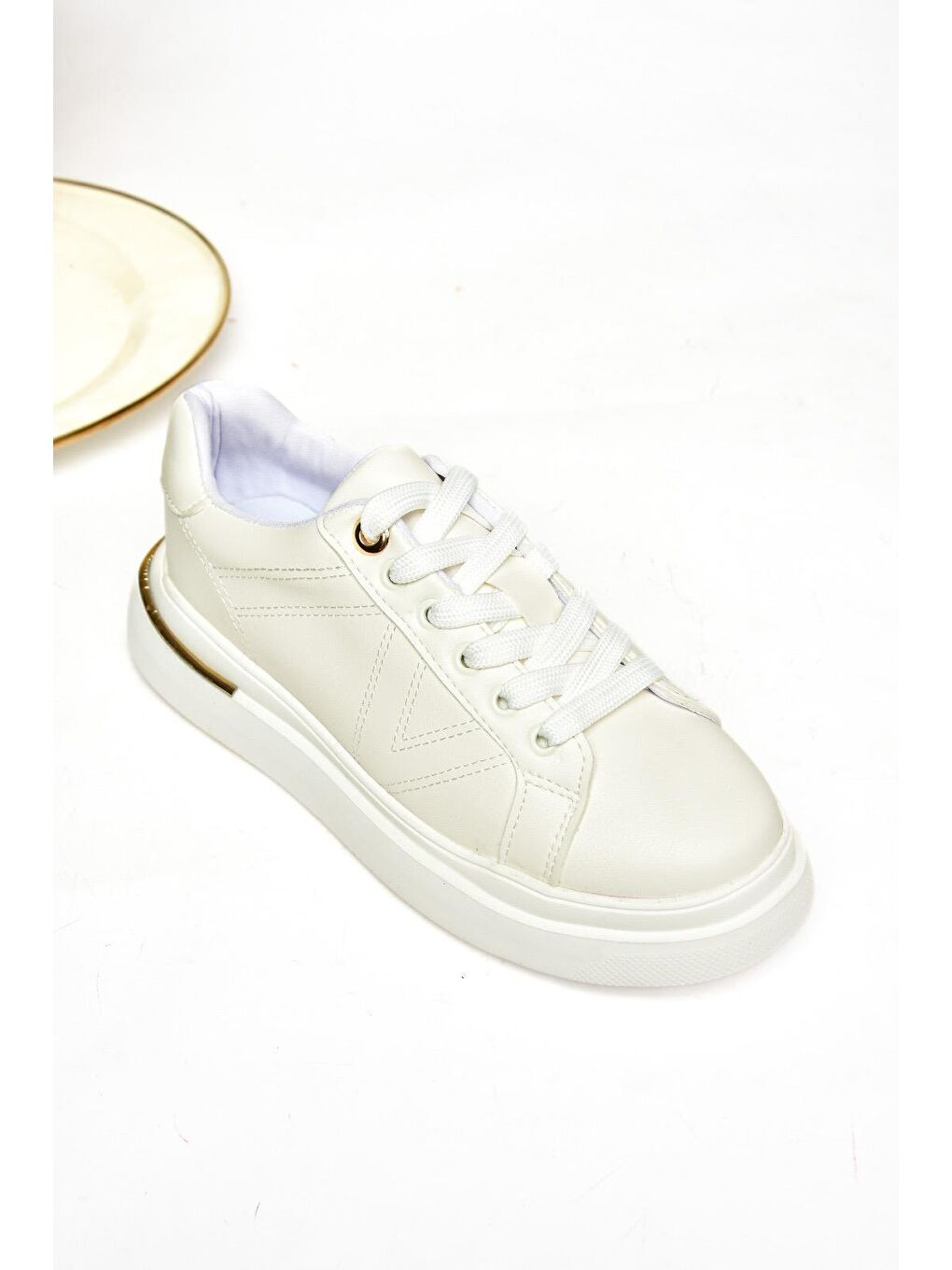 S9731110 Beyaz Kadın Sneakers-5