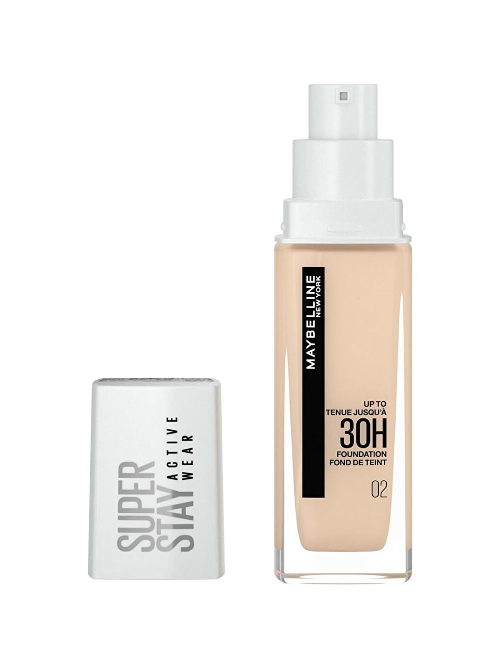 Superstay Active Wear Fondöten- 02 Naked Ivory-2