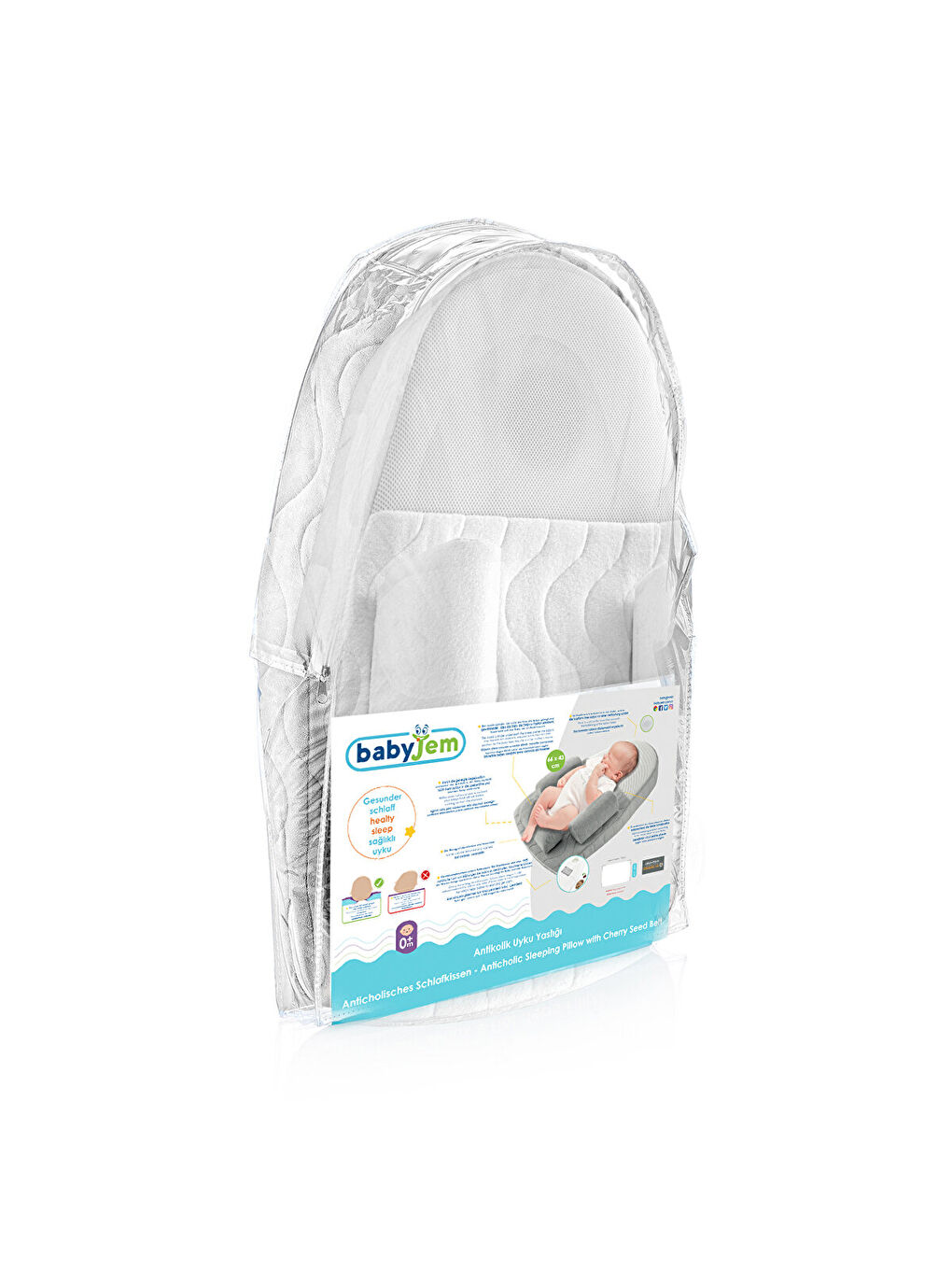 Düz Kafa Yastığı Özellikli Kiraz Çekirdekli Reflü Yatağı-1