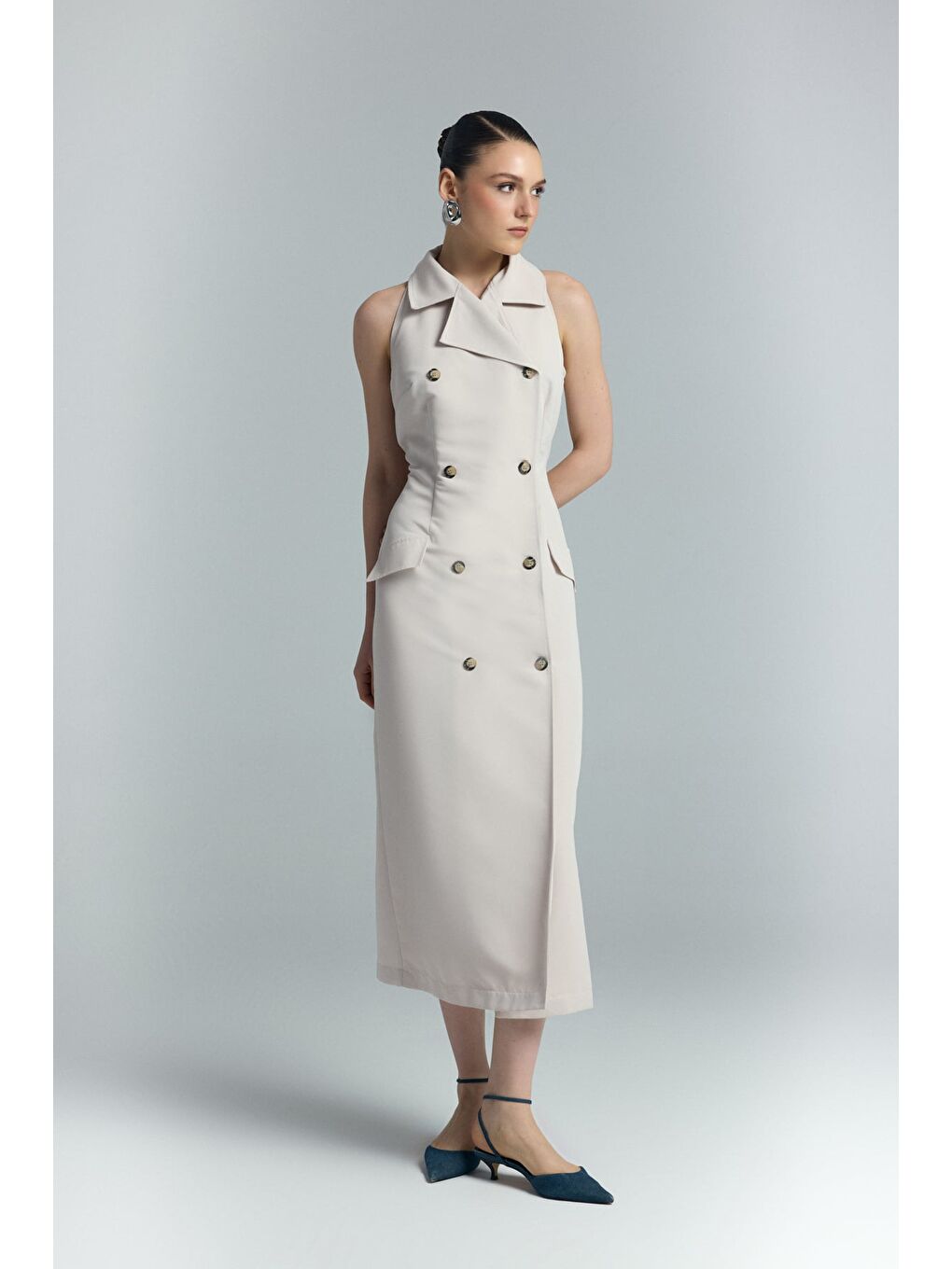 Jessi Elbise - Bej-1