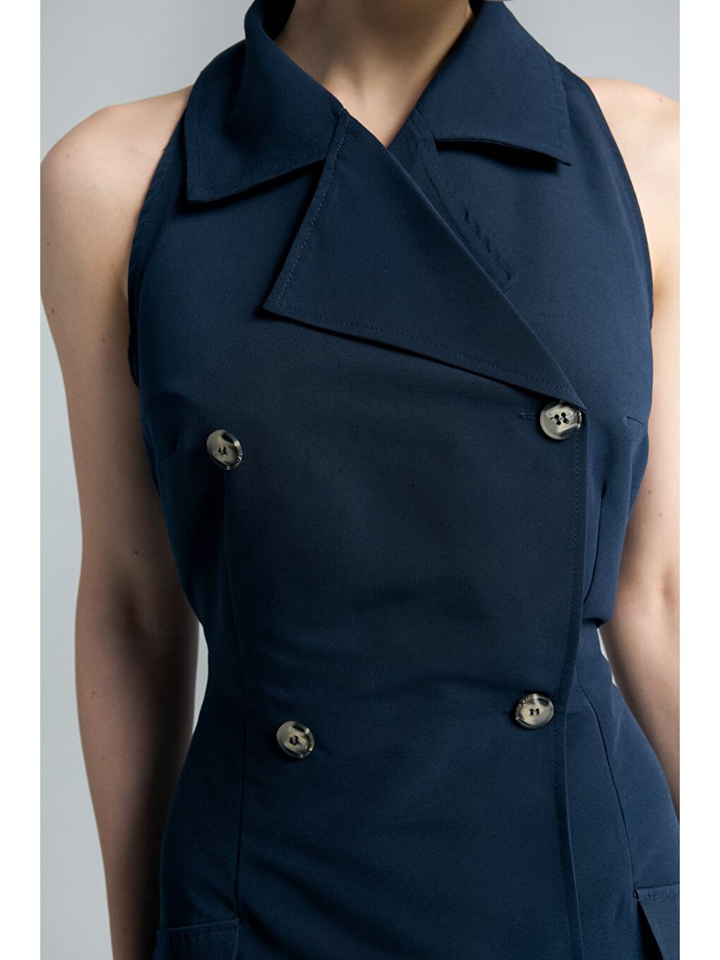 Jessi Elbise - Lacivert-6