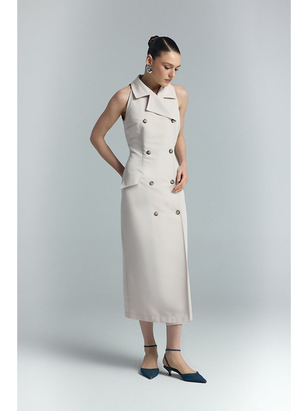 Jessi Elbise - Bej-3