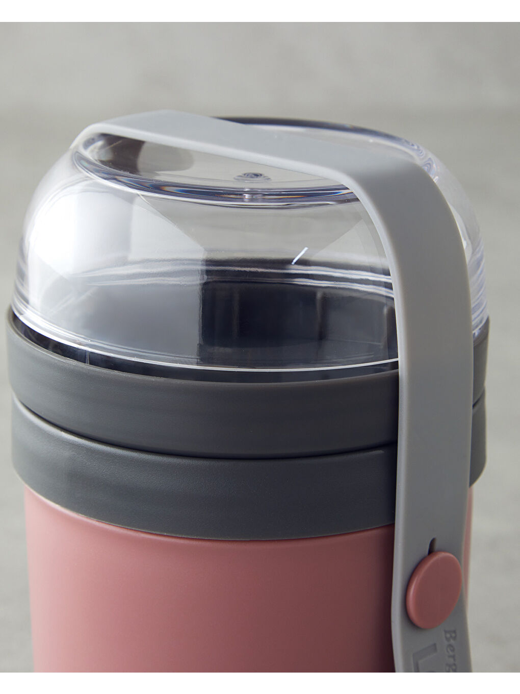 Leo Çelik 2 Bölmeli Saklama Termosu 350 ml Pembe-2