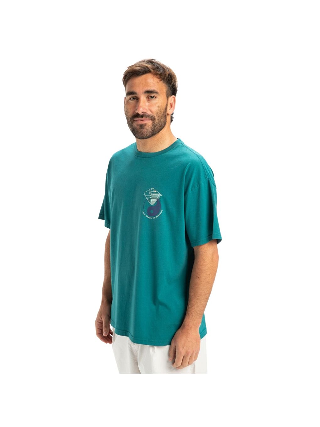 Yeşil Hw Hypnotic Wave Erkek Tişört-1