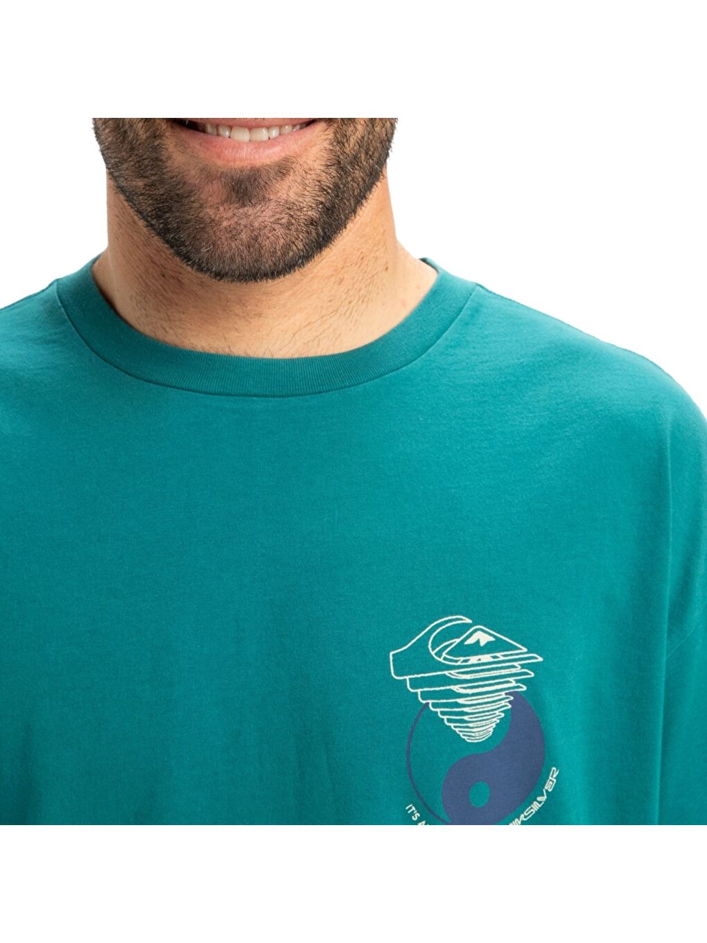 Yeşil Hw Hypnotic Wave Erkek Tişört-2