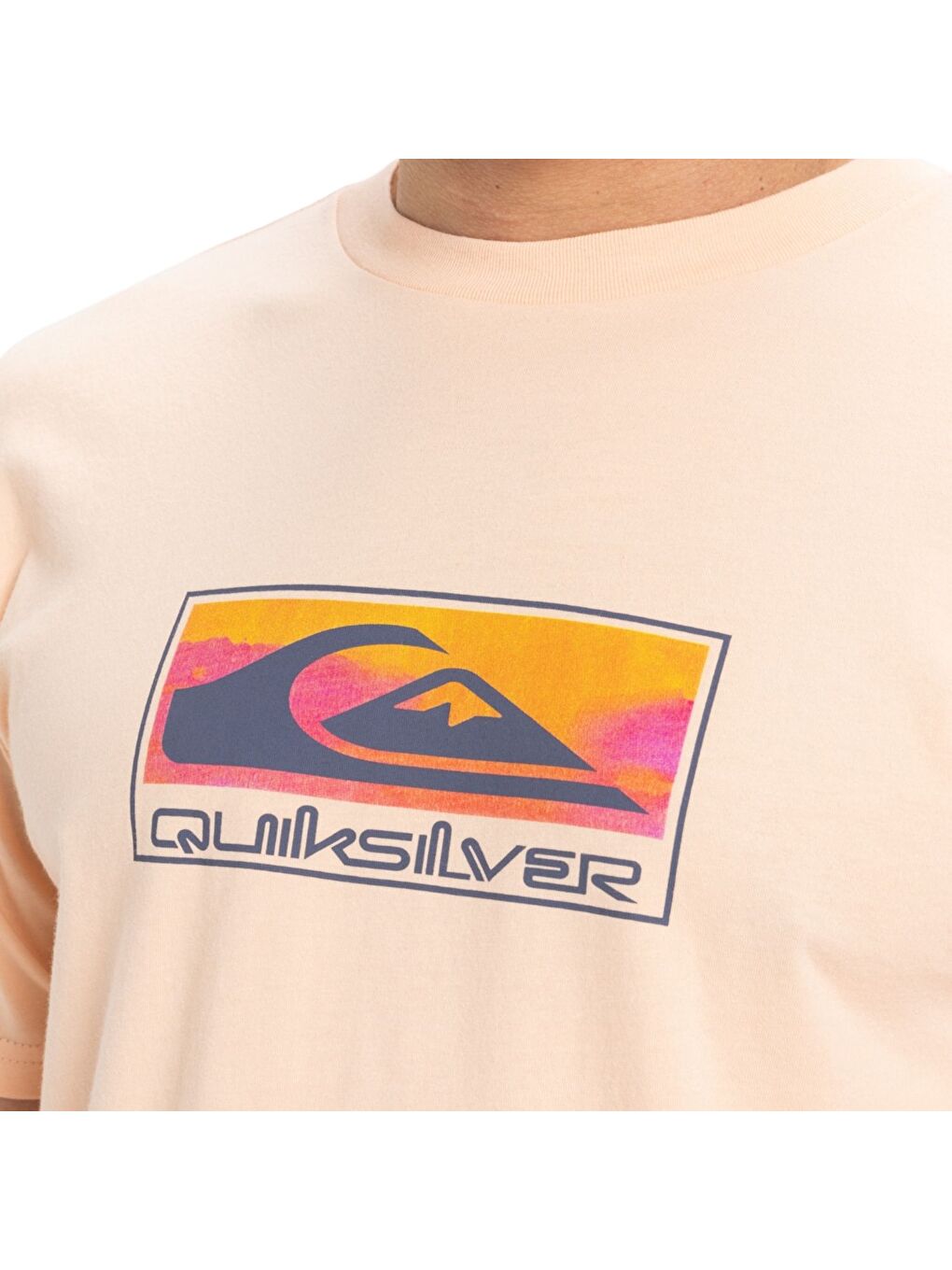 Karışık Ev Gradient Box Erkek Spor Tişört-2