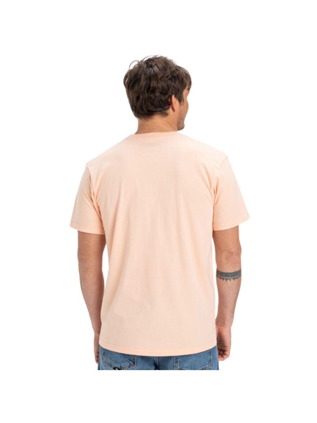 Karışık Ev Gradient Box Erkek Spor Tişört-3