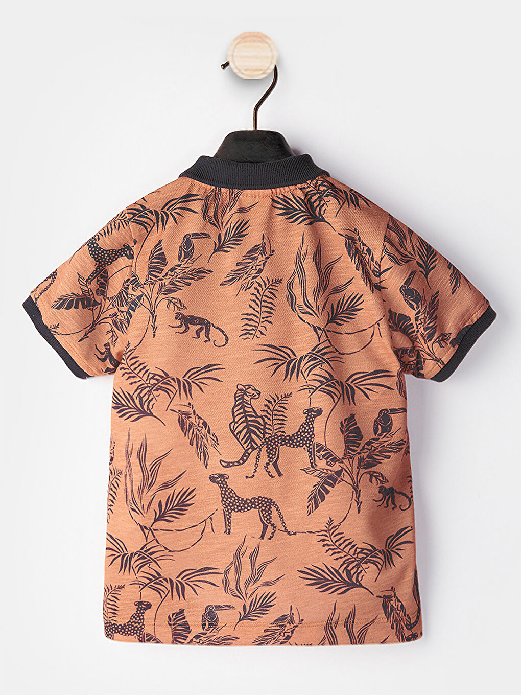 Kırmızı Erkek Çocuk 3li Takım Polo Yaka T-Shirt Şort Takım-3