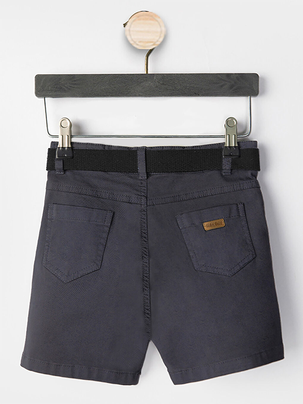 Kırmızı Erkek Çocuk 3li Takım Polo Yaka T-Shirt Şort Takım-4