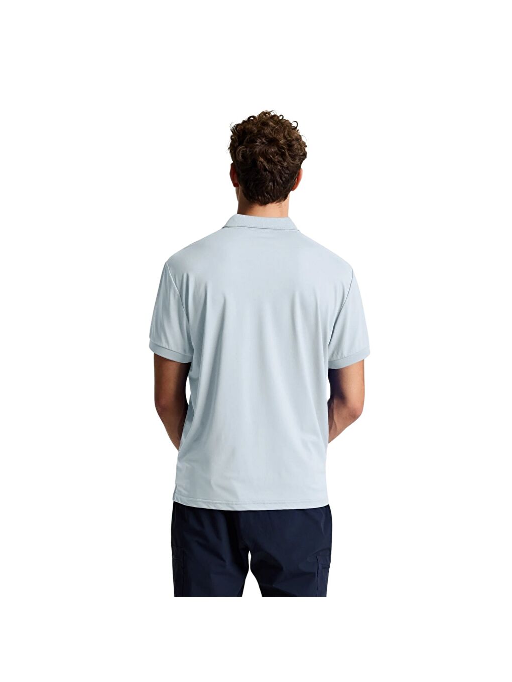 Gri Tech Pique Polo Evo Erkek Tişört-1