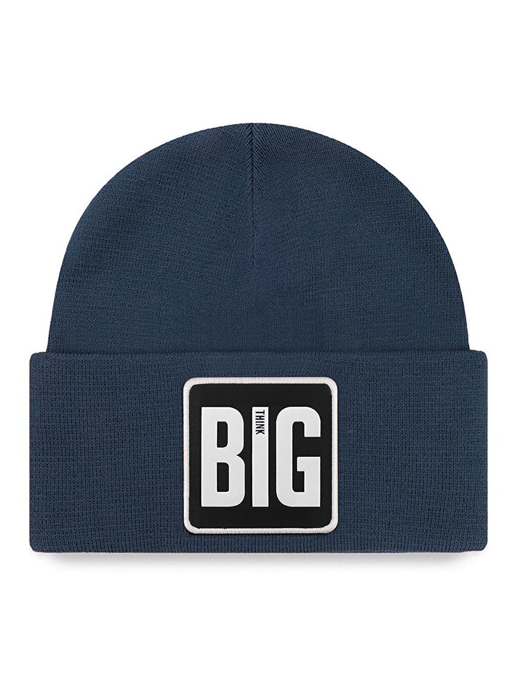 BlackBörk Canlı Lacivert V1 Akrilik Big Think - 3SB Kod Logolu Unisex İndigo Bere (Beanie)