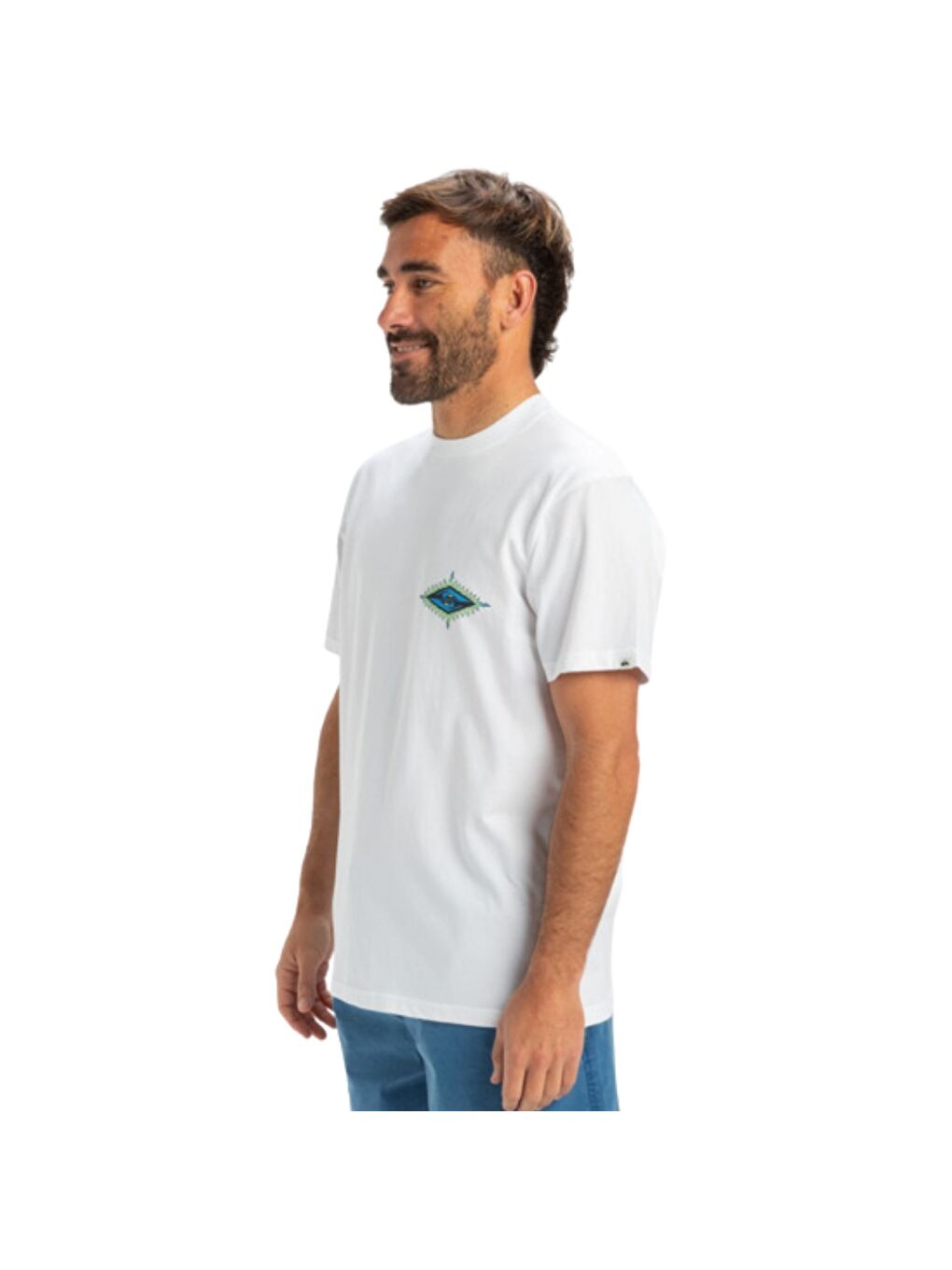 Ev Beach Blast Erkek Beyaz Tişört-1