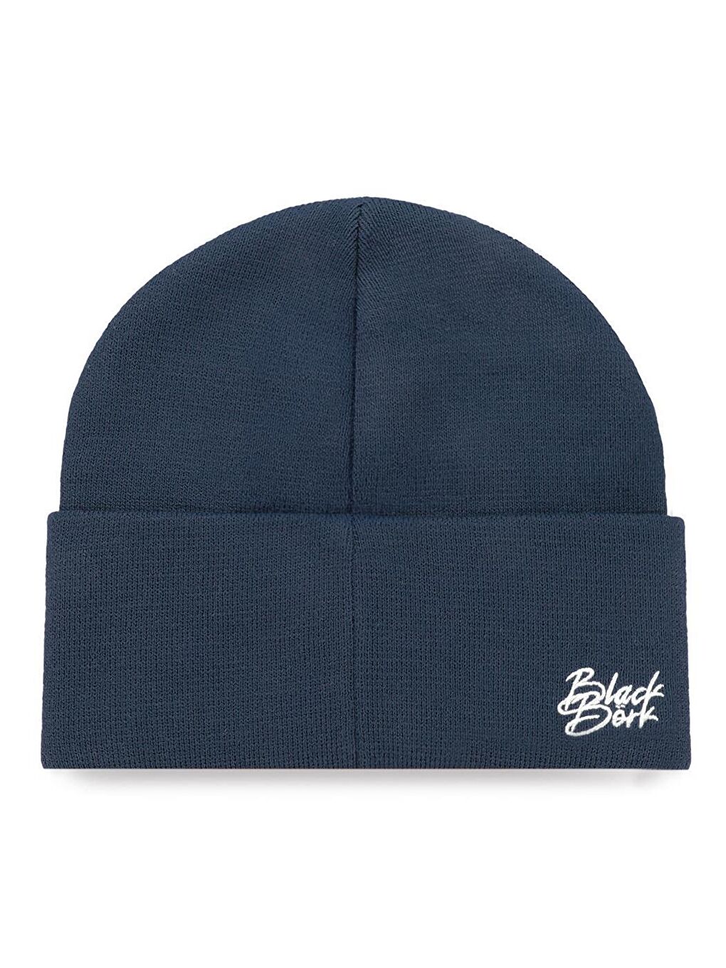 BlackBörk Canlı Lacivert V1 Akrilik Big Think - 3SB Kod Logolu Unisex İndigo Bere (Beanie) - 2