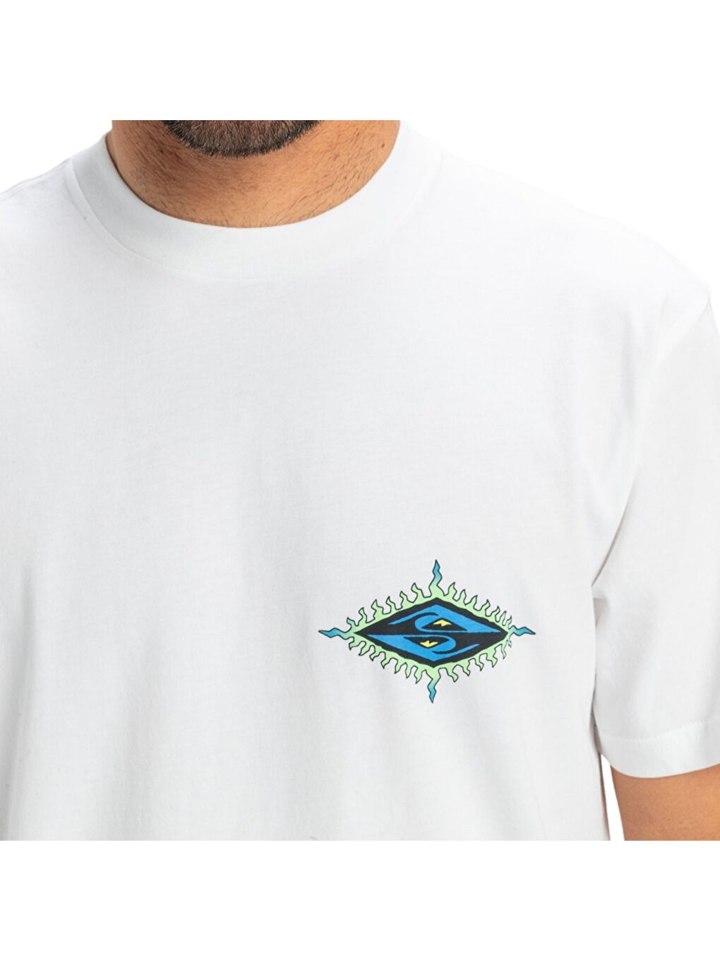 Ev Beach Blast Erkek Beyaz Tişört-2