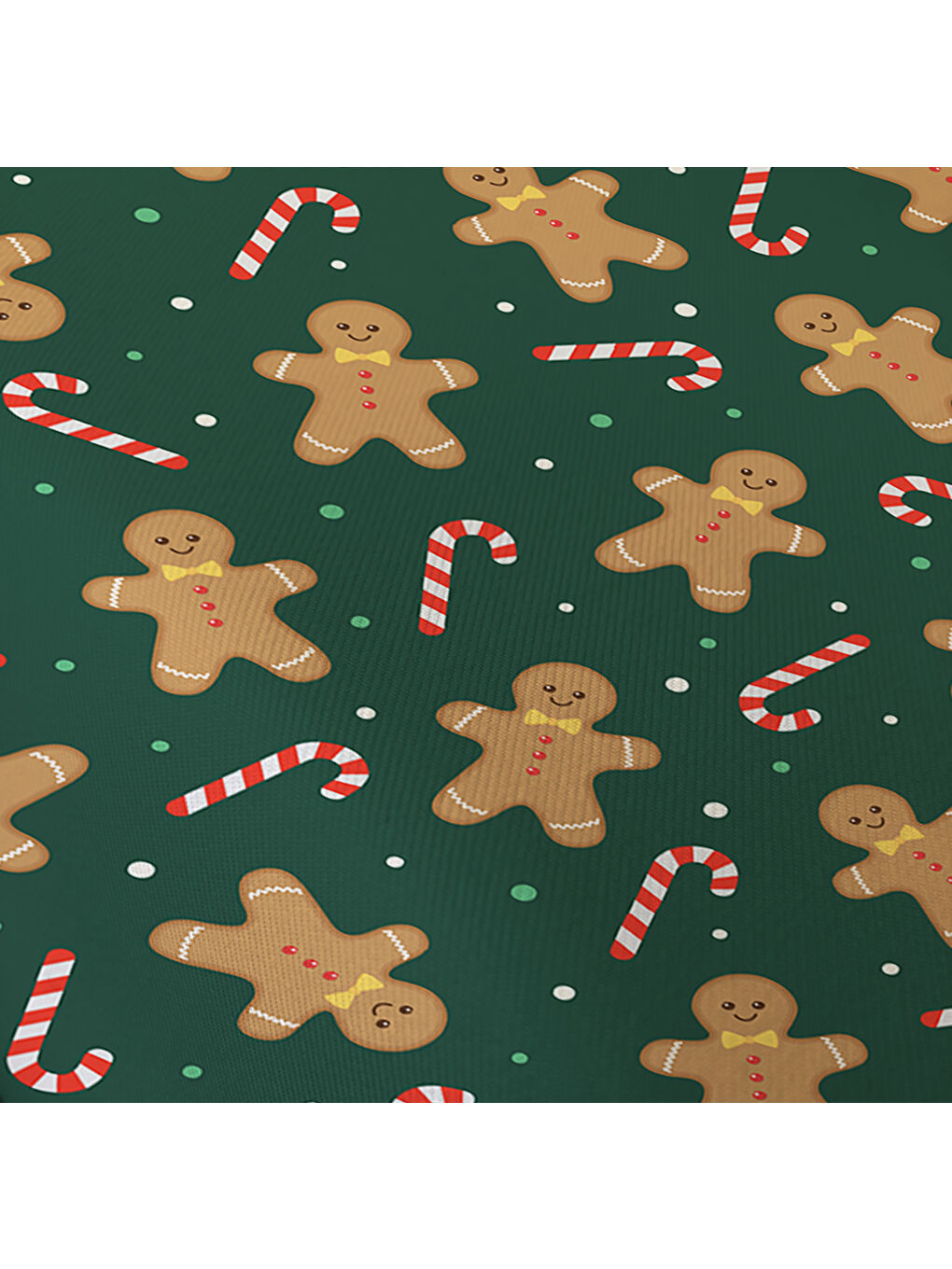 Karışık Kurabiye Adam Desenli Tek Kişilik Dijital Baskılı Lastikli Çarşaf Takımı (Pamuklu) – 100x200cm-2