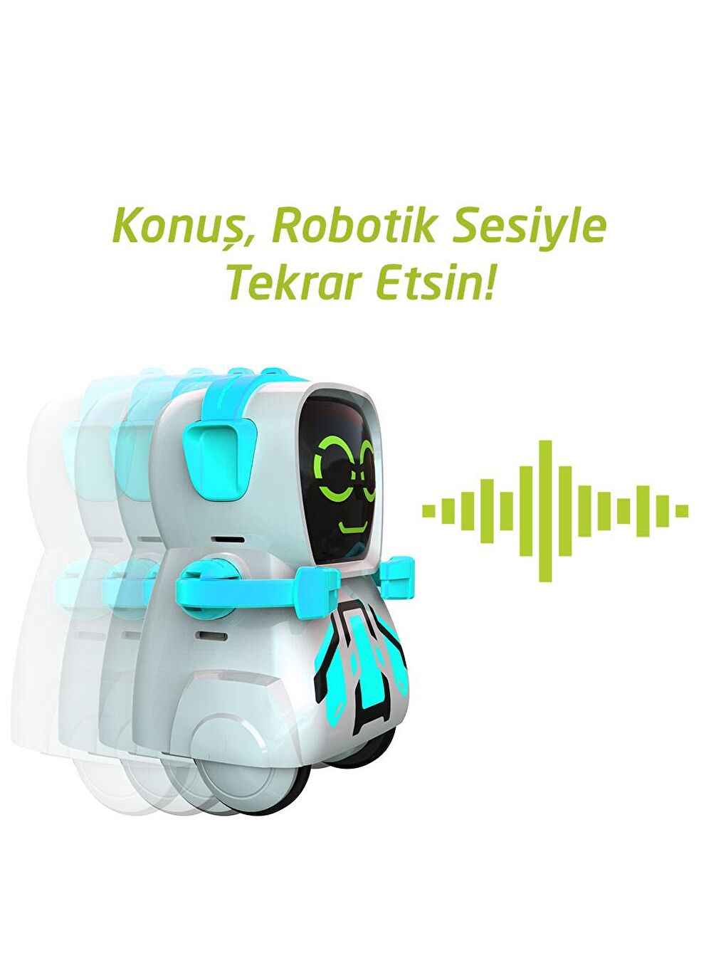 Silverlit Karışık Pokibot 88043 Robot Turkuaz - 1