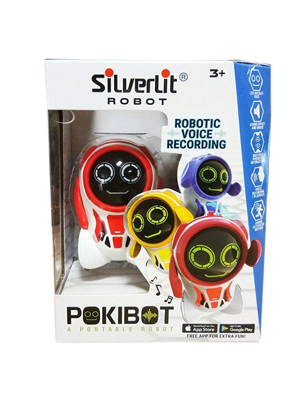 Silverlit Karışık Pokibot 88042 Robot Kırmızı - 5