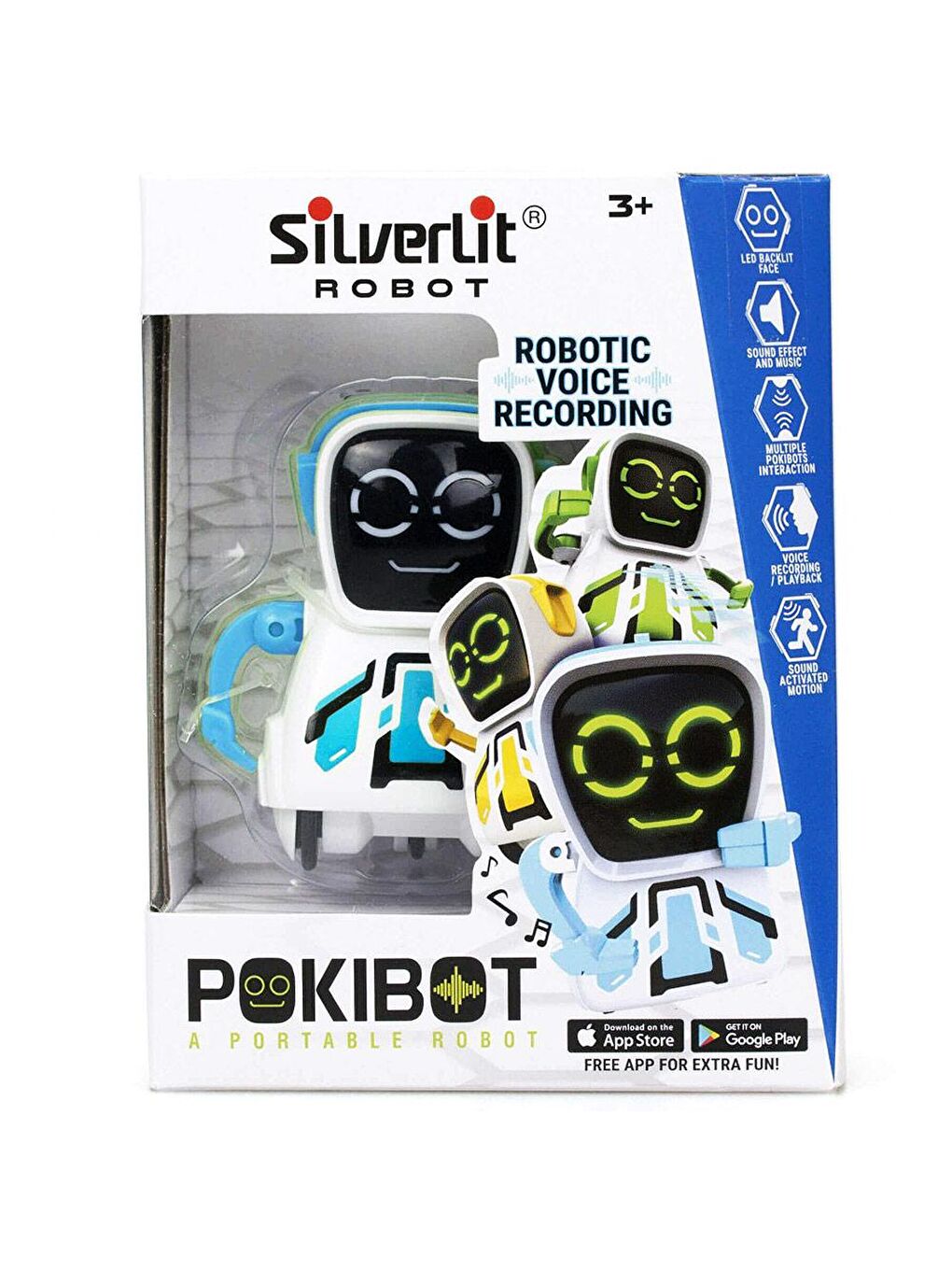 Silverlit Karışık Pokibot 88043 Robot Turkuaz - 3