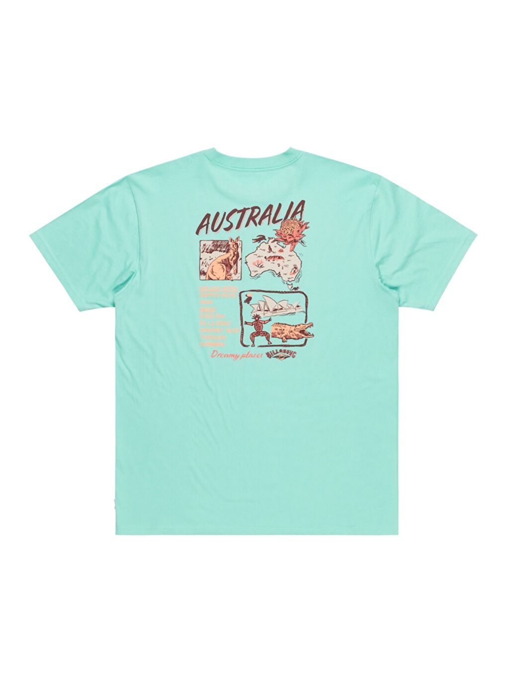 Dreamy Place Ss Erkek Yeşil Tişört-5