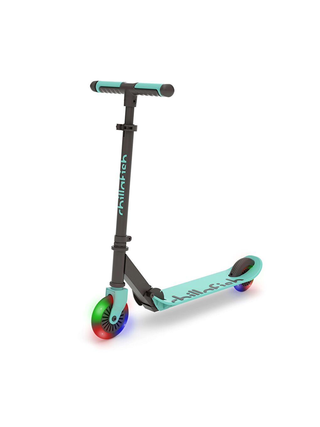 Chillafish Karışık Flexxi Glow Işıklı Katlanabilir 2 Tekerlekli Scooter - Mint - 3