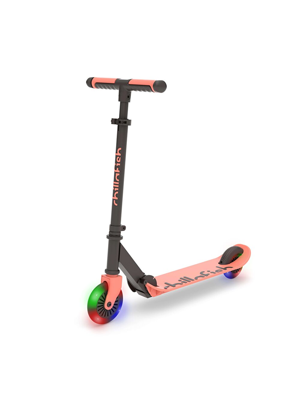 Chillafish Karışık Flexxi Glow Işıklı Katlanabilir 2 Tekerlekli Scooter - Flamingo - 3