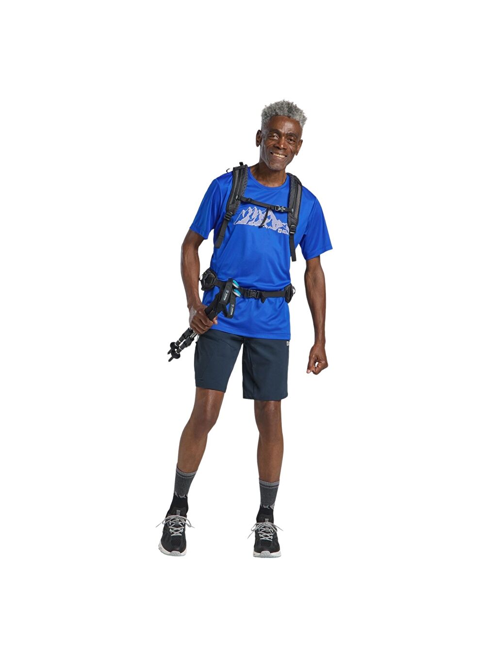 Karışık Peak Graphic T Erkek Tişört-2