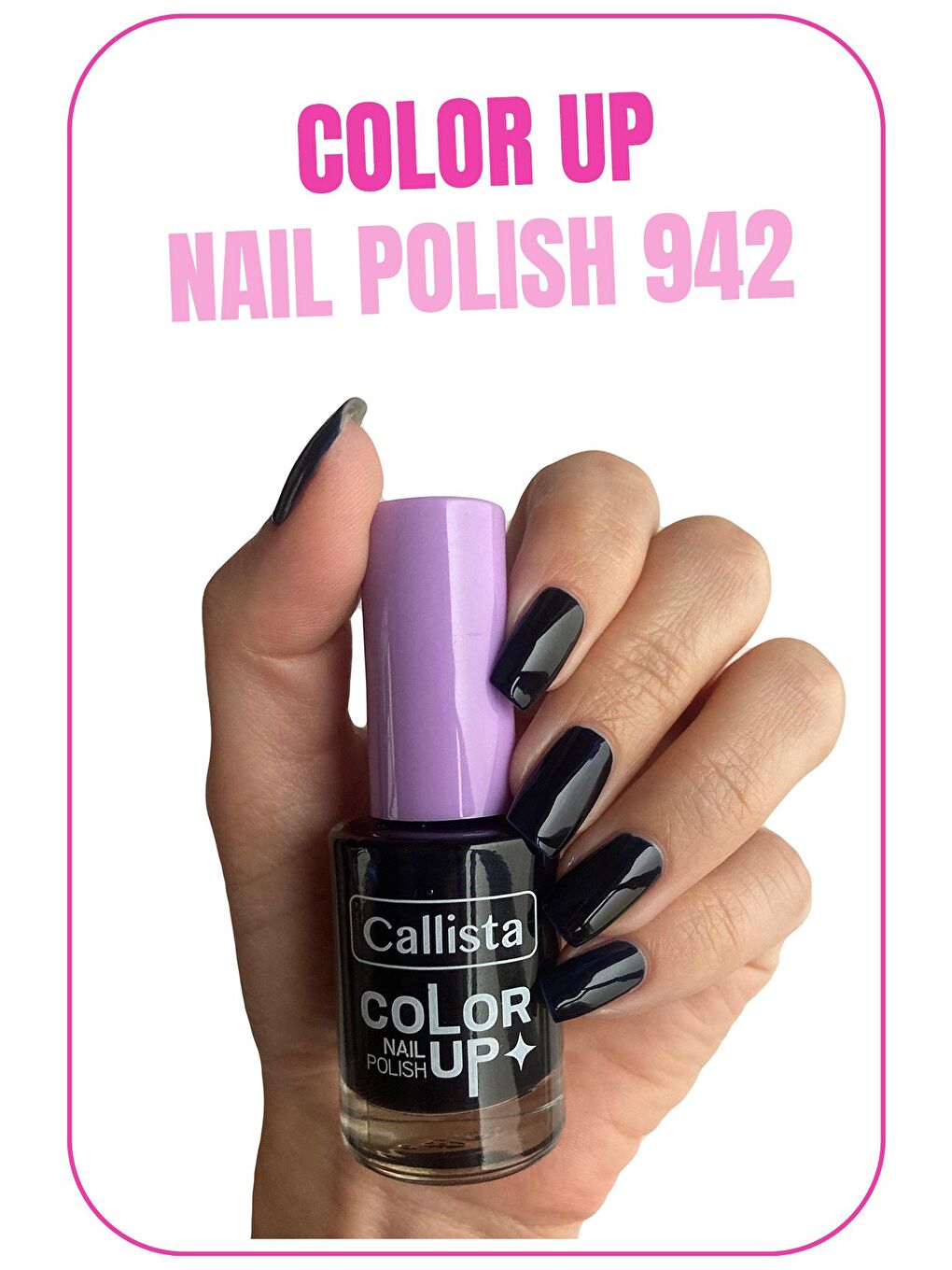 Callista Mavi Color Up Nail Polish Oje 942 Darkest Denim - Mavi