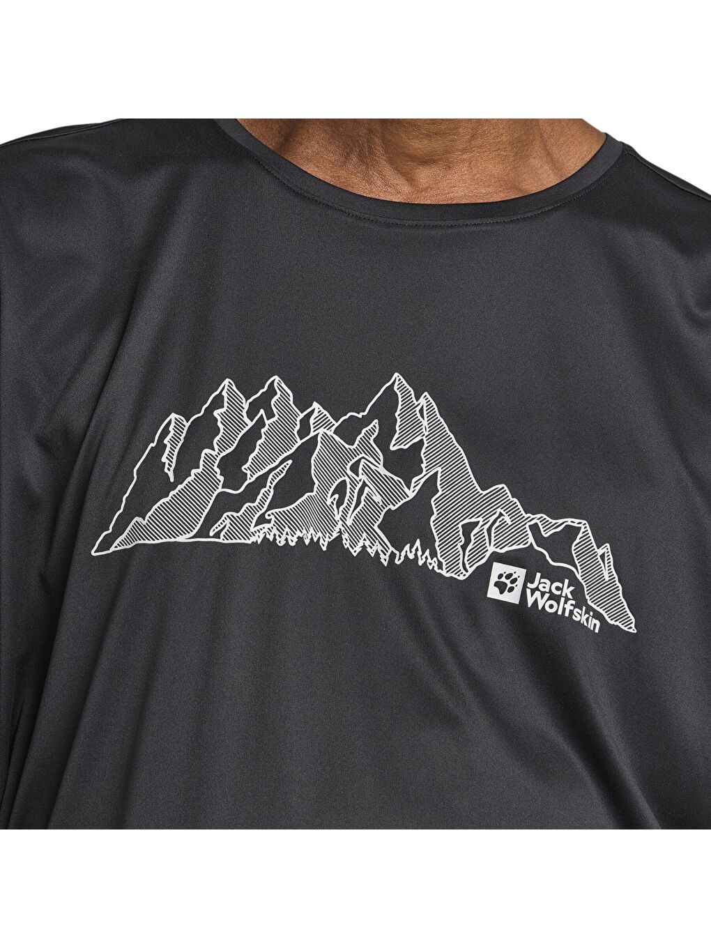 Karışık Peak Graphic T Erkek Tişört-1