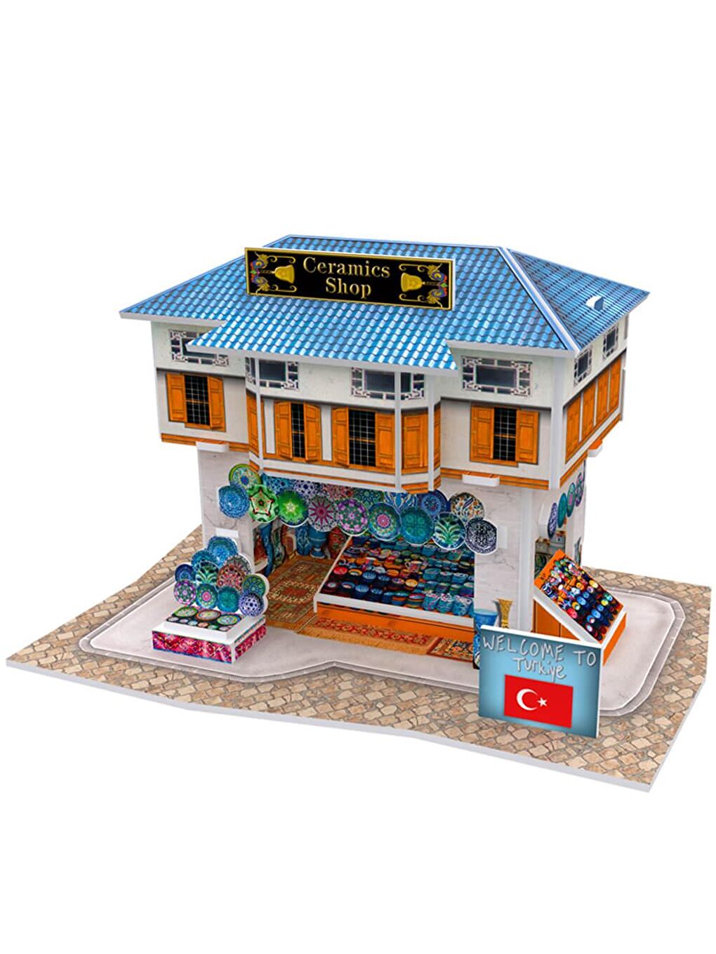 3D 25 Parça Puzzle Türk Seramik Mağazası