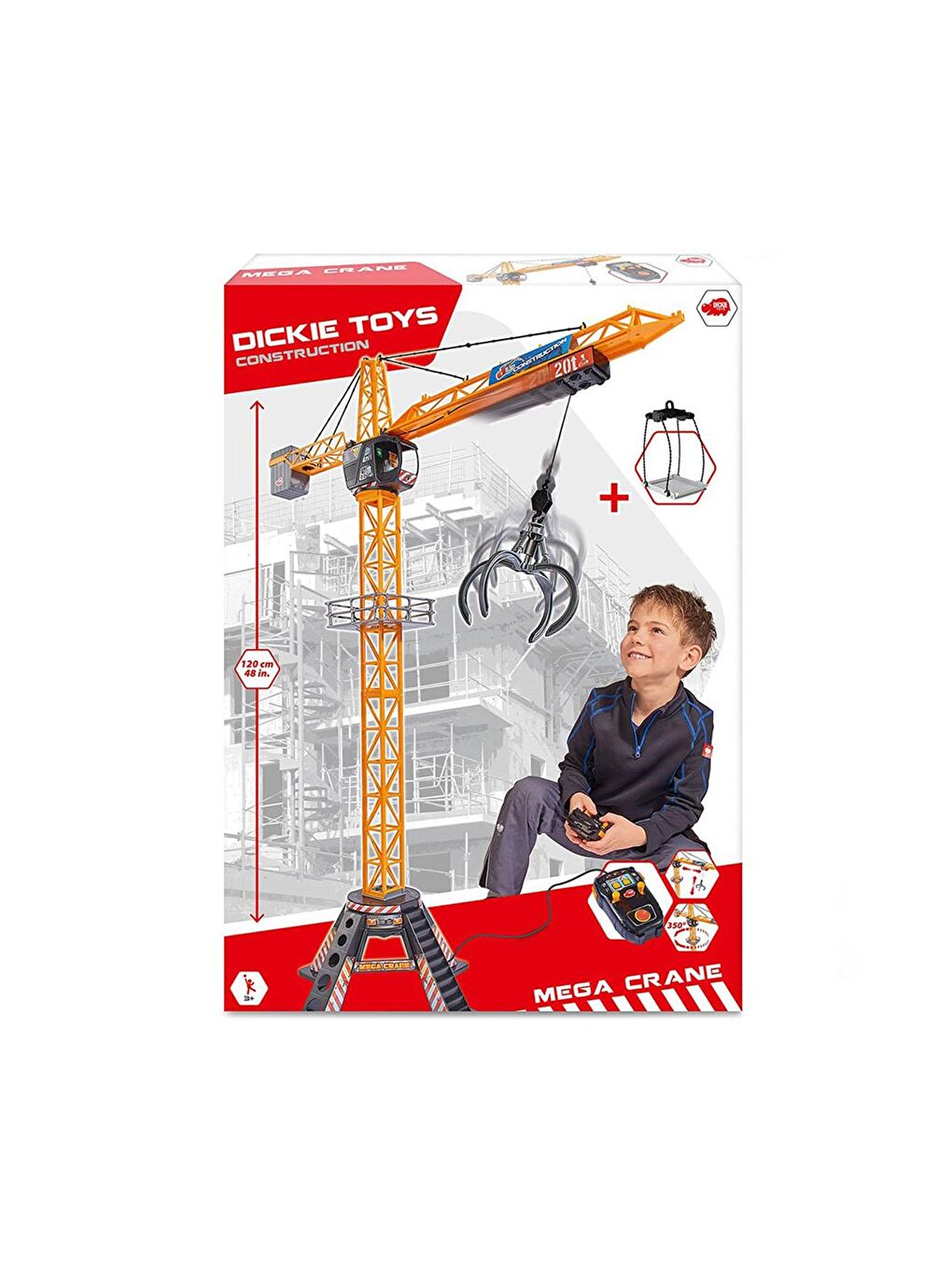 Uzaktan Kumandalı Vinç Kulesi 120 Cm-3