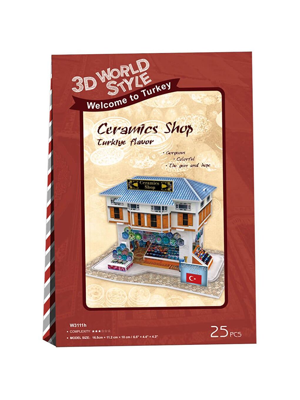 3D 25 Parça Puzzle Türk Seramik Mağazası-3