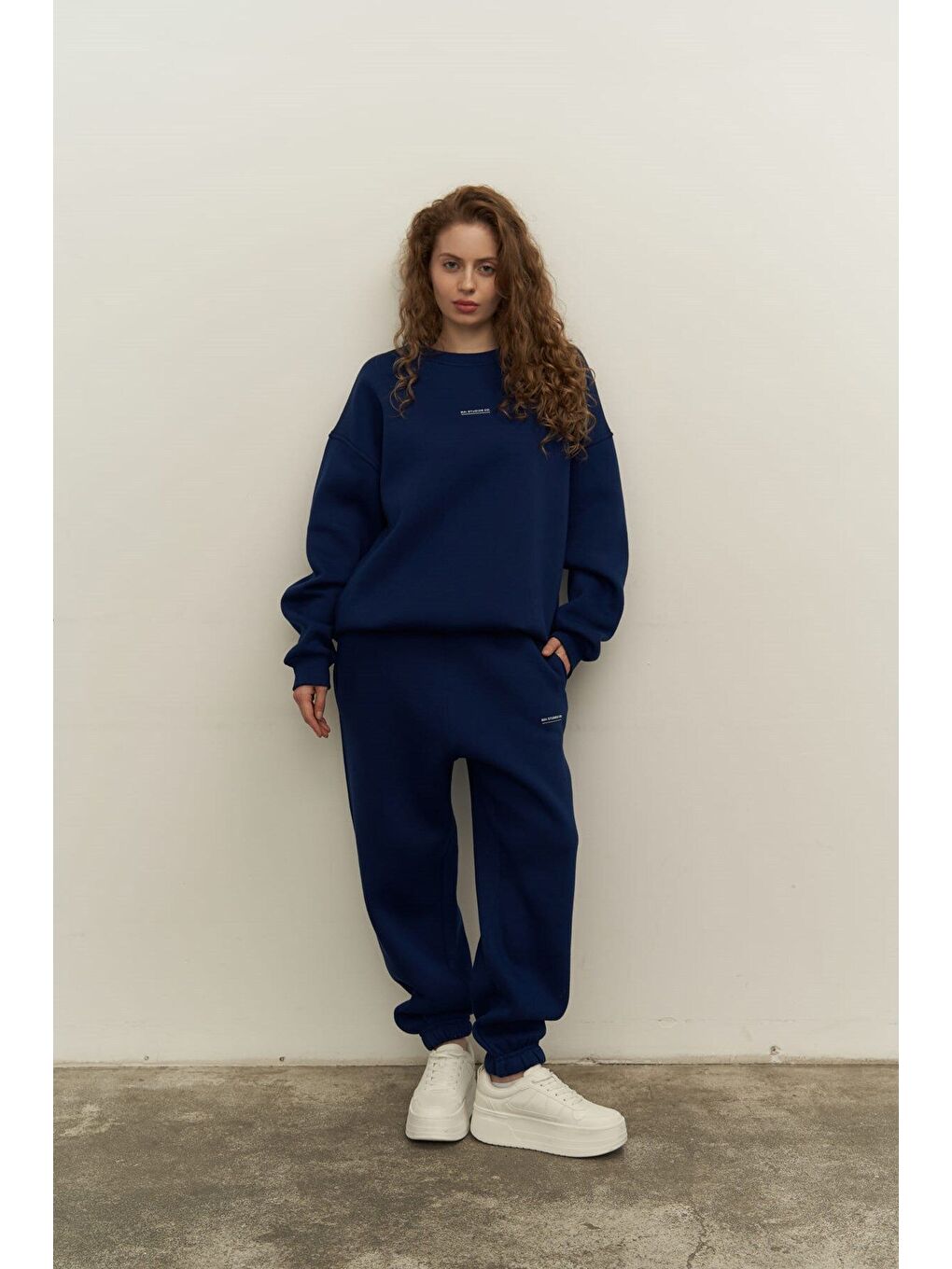 Mini Bike Lacivert Bisiklet Yaka Eşofman Takım