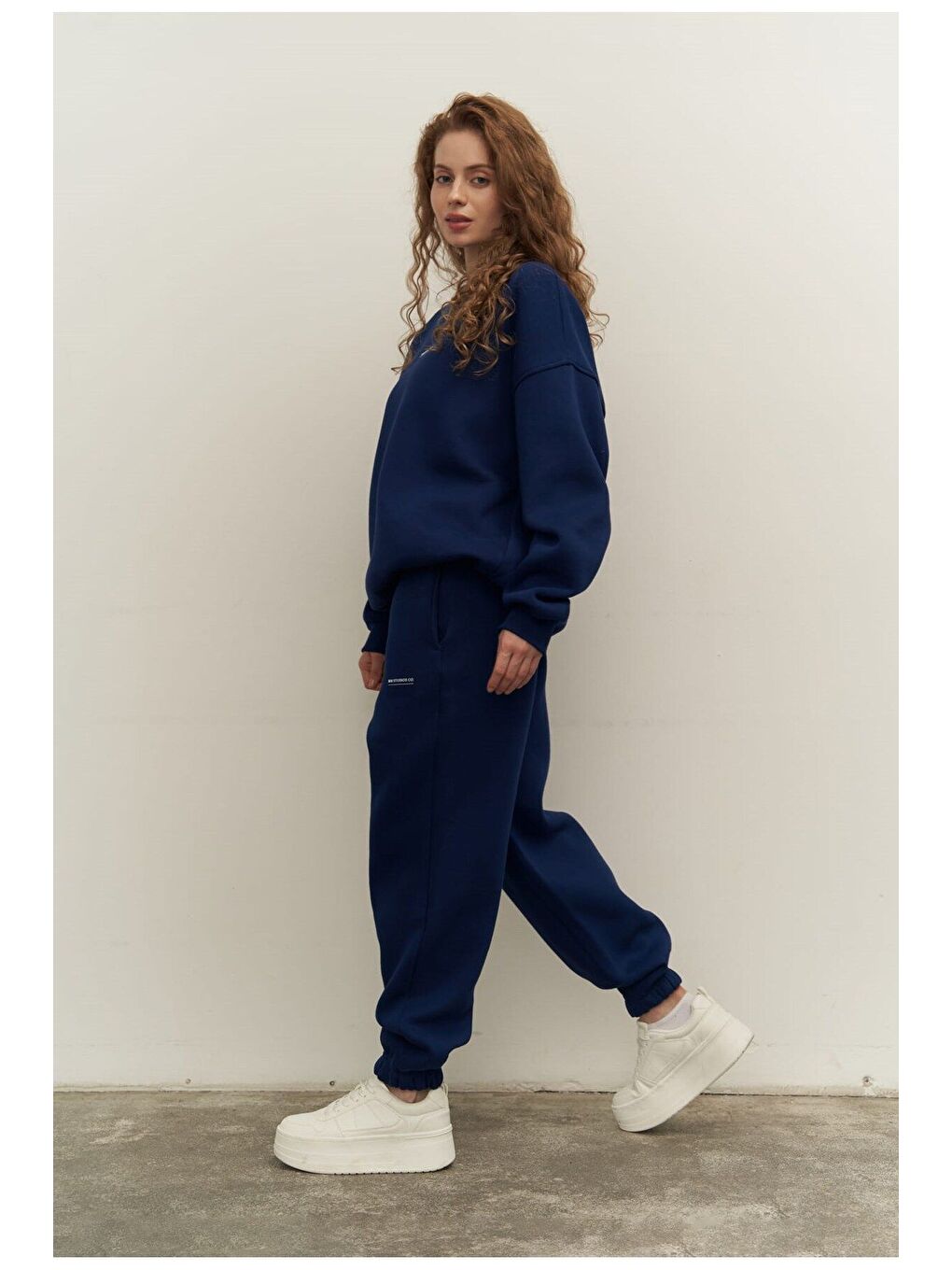 Mini Bike Lacivert Bisiklet Yaka Eşofman Takım-1