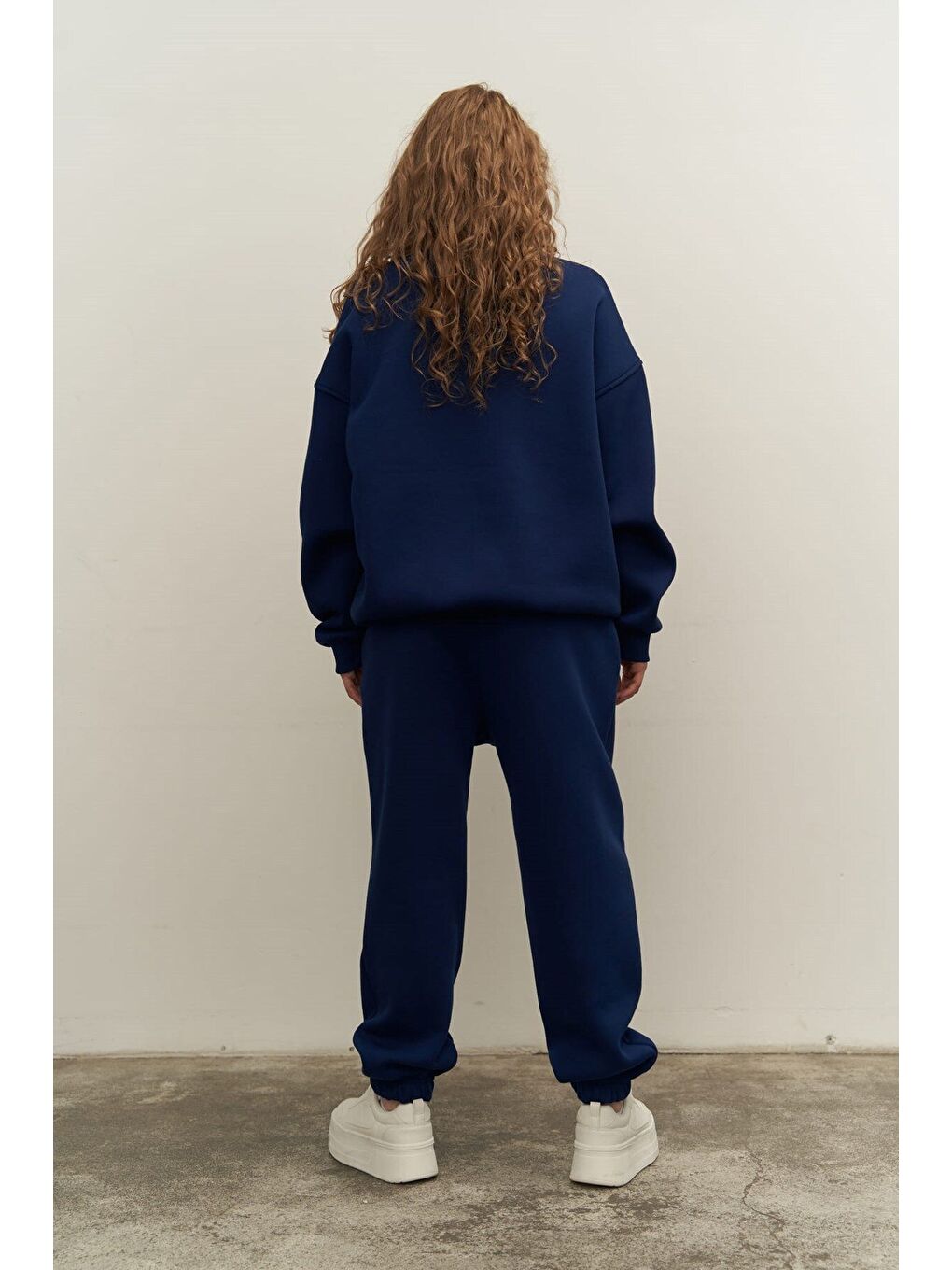 Mini Bike Lacivert Bisiklet Yaka Eşofman Takım-3