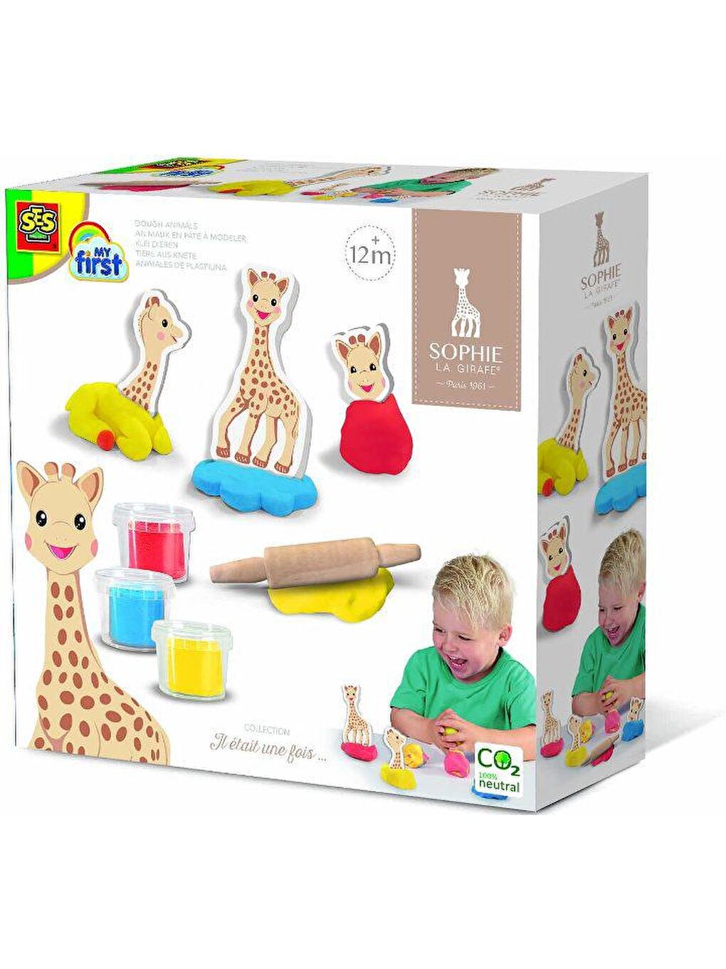 SES Creative Karışık Sophie La Girafe - Oyun Hamuru - 2