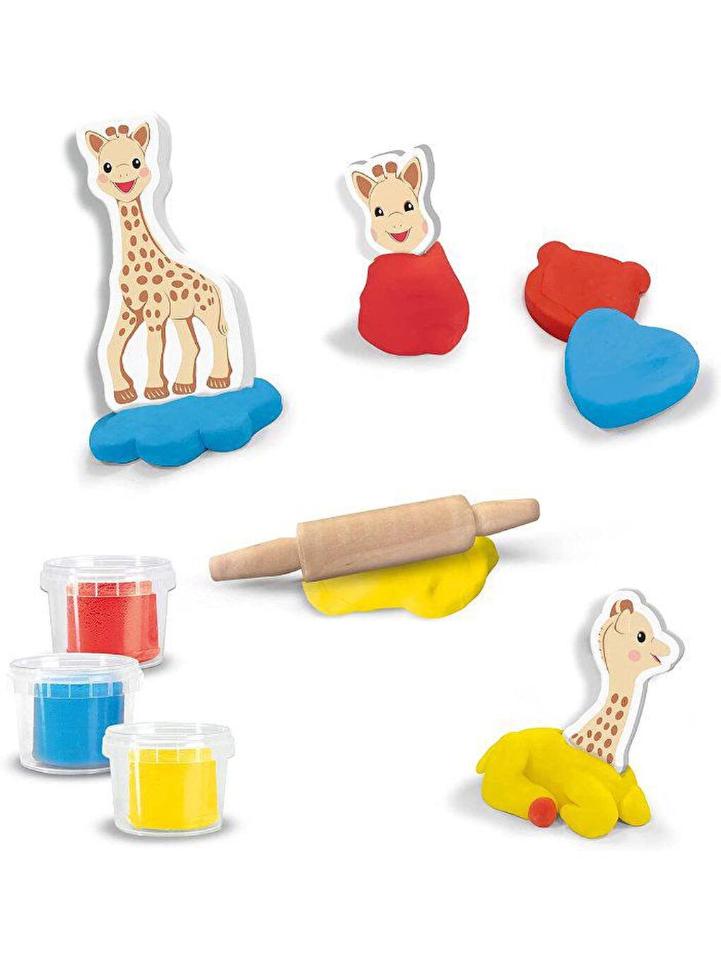 SES Creative Karışık Sophie La Girafe - Oyun Hamuru - 3