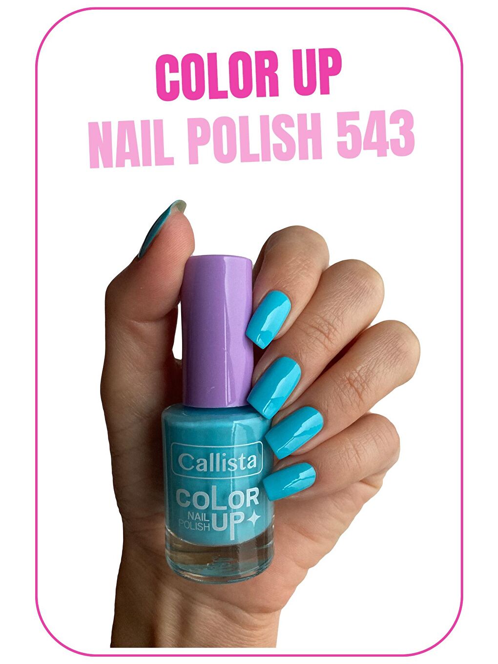 Callista Mavi Color Up Nail Polish Oje 543 Rare in Nature - Mavi