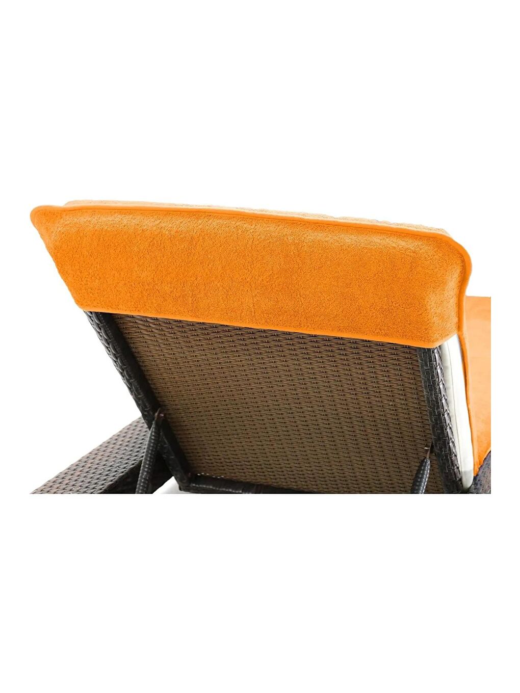 75x200 cm Şezlong Örtüsü Turuncu-1