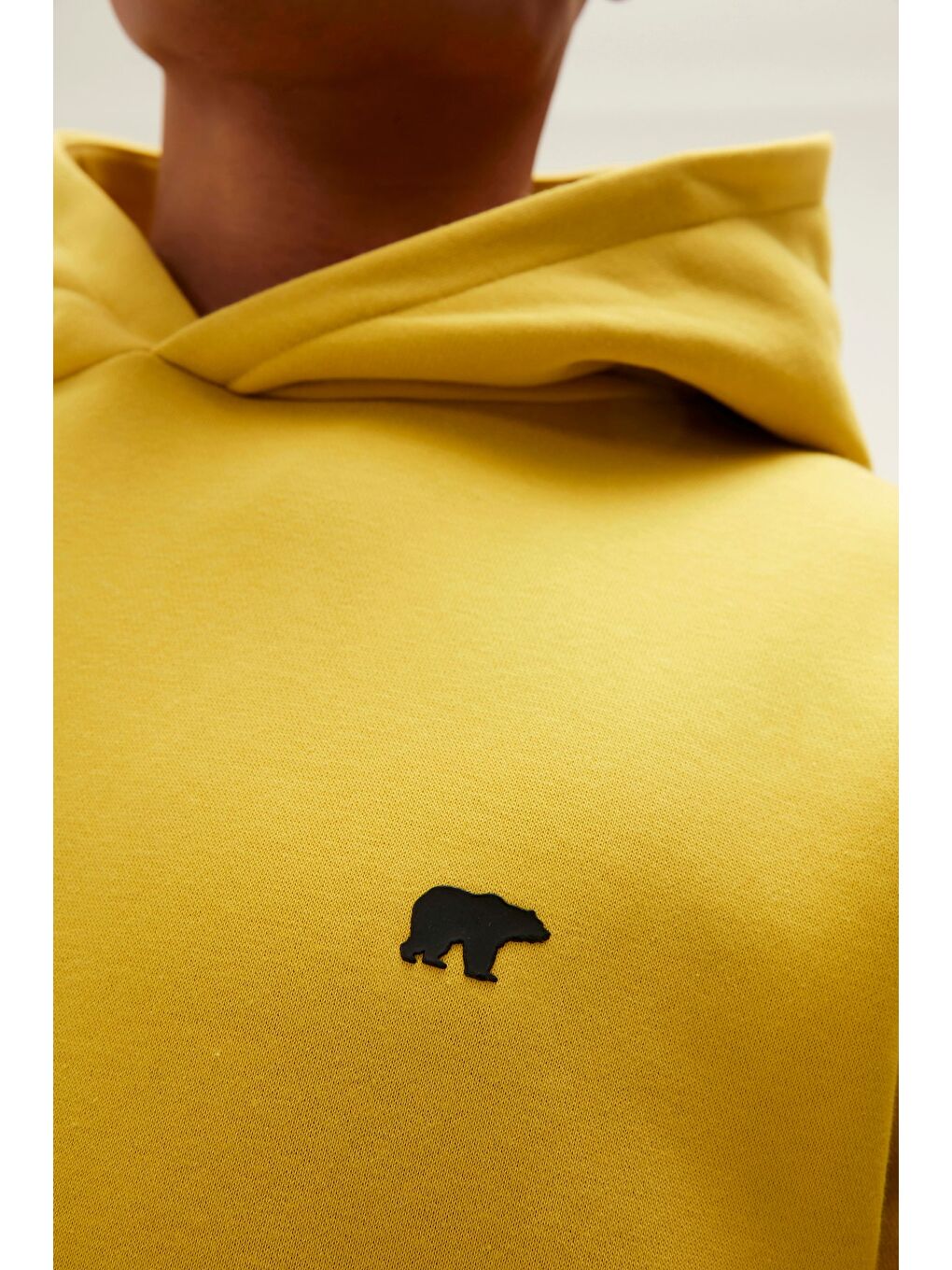 Bad Bear Sarı Cordless Hoodie Cider Sarı Kapüşonlu Erkek Sweatshirt - 5