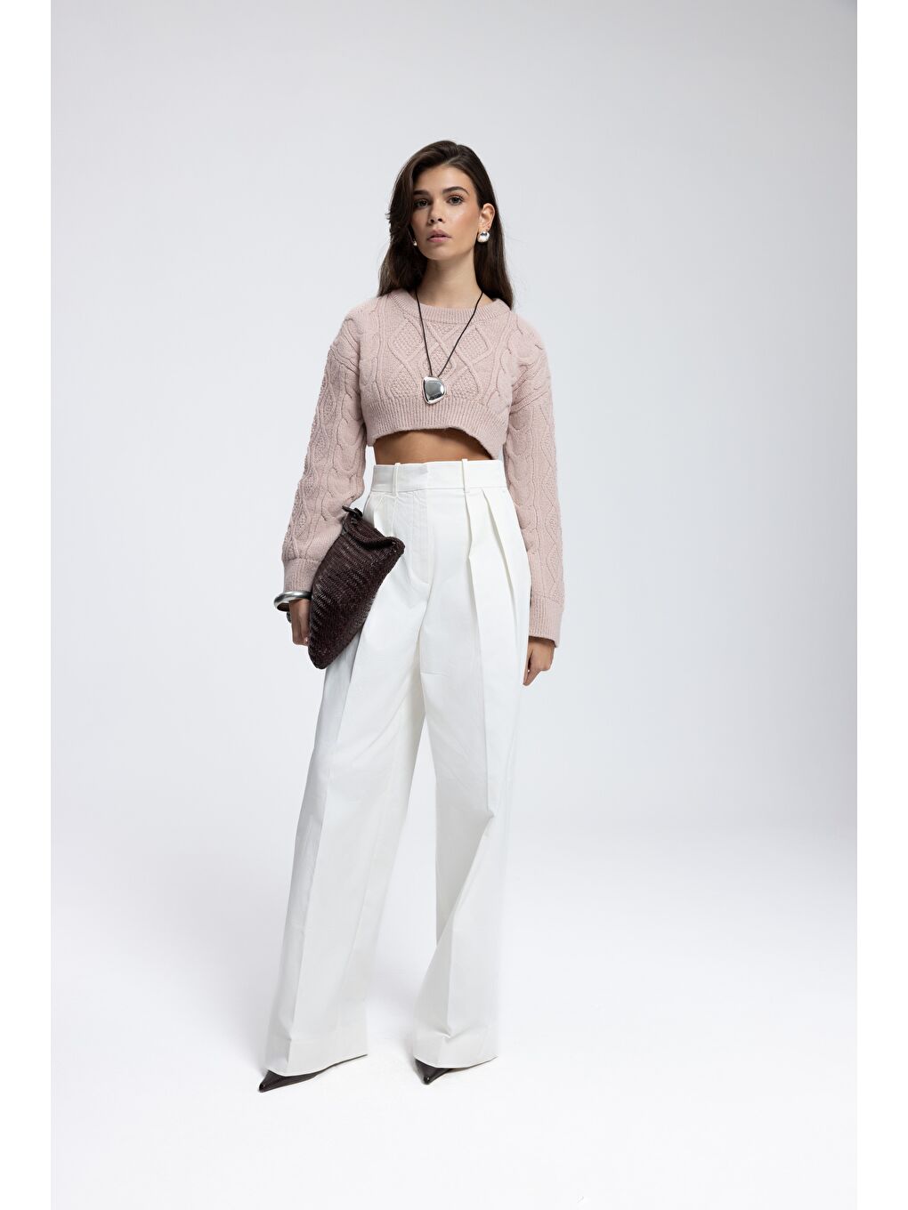 Mohan Soft Pembe Crop Kazak-1