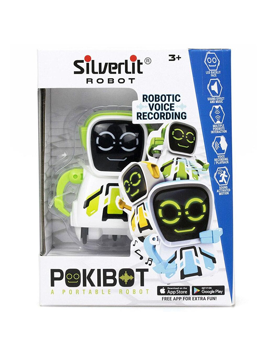 Silverlit Karışık Pokibot 88043 Robot Yeşil - 5