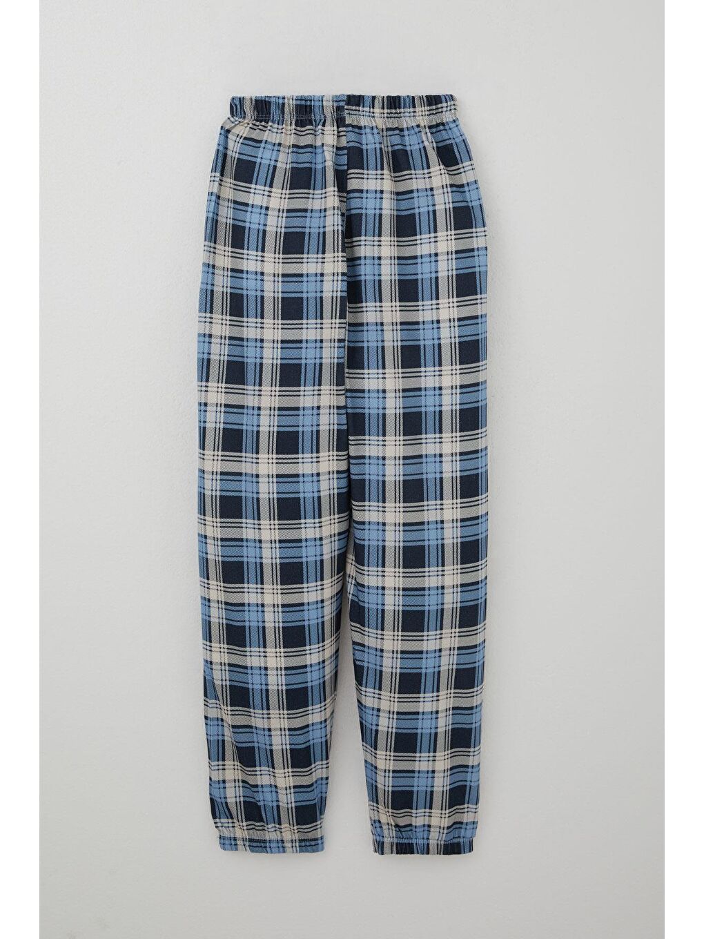 Erkek Çocuk Pijama Takımı Ekose Desenli Karışık Renk (9 Yaş)-4