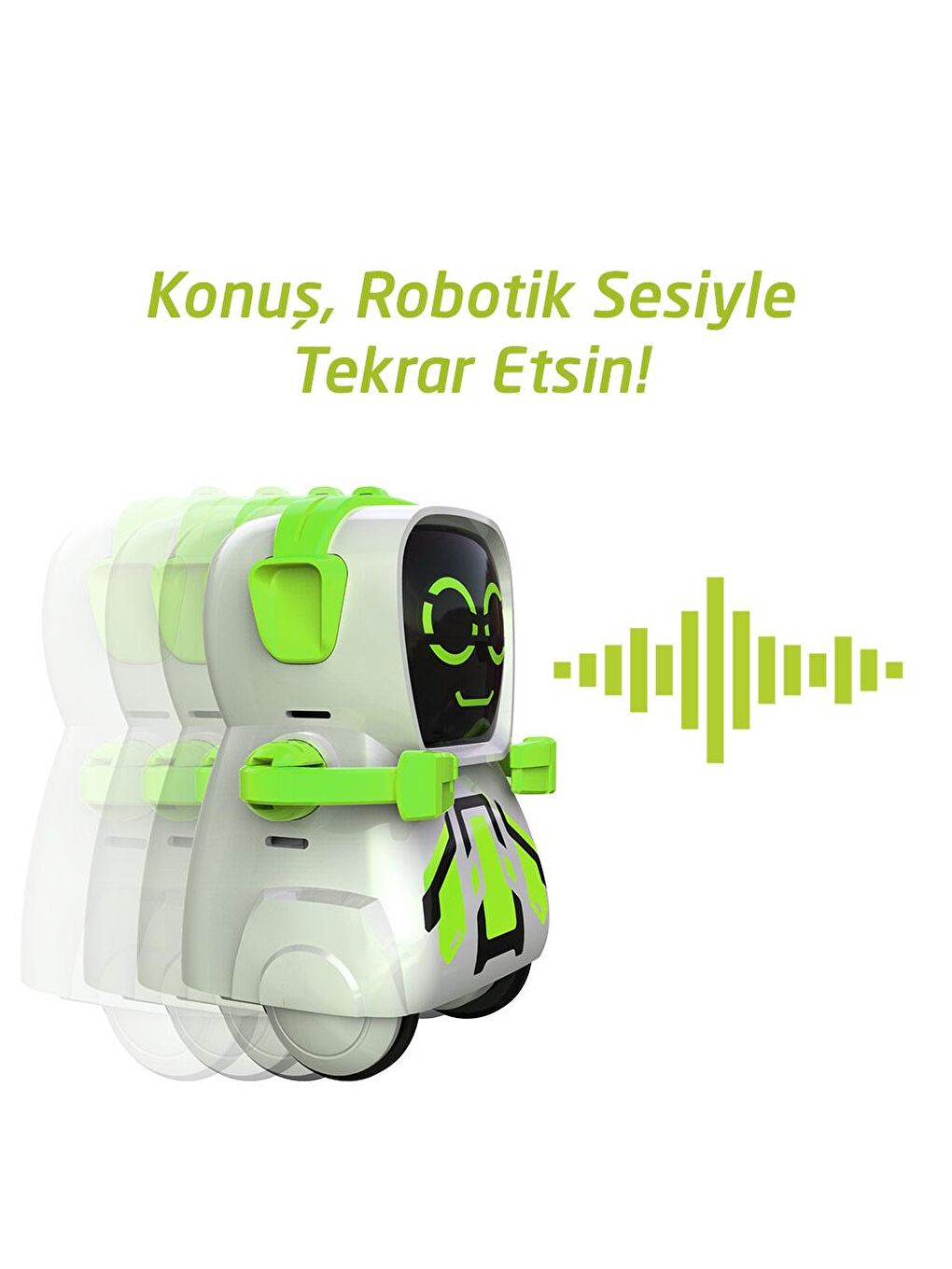 Silverlit Karışık Pokibot 88043 Robot Yeşil - 4