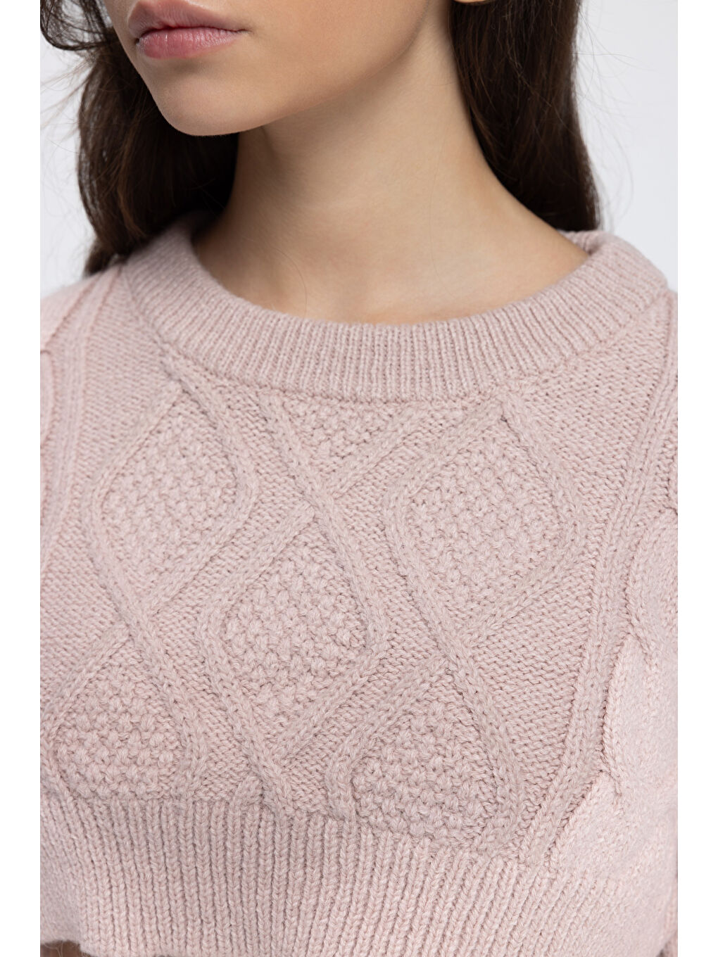 Mohan Soft Pembe Crop Kazak-7