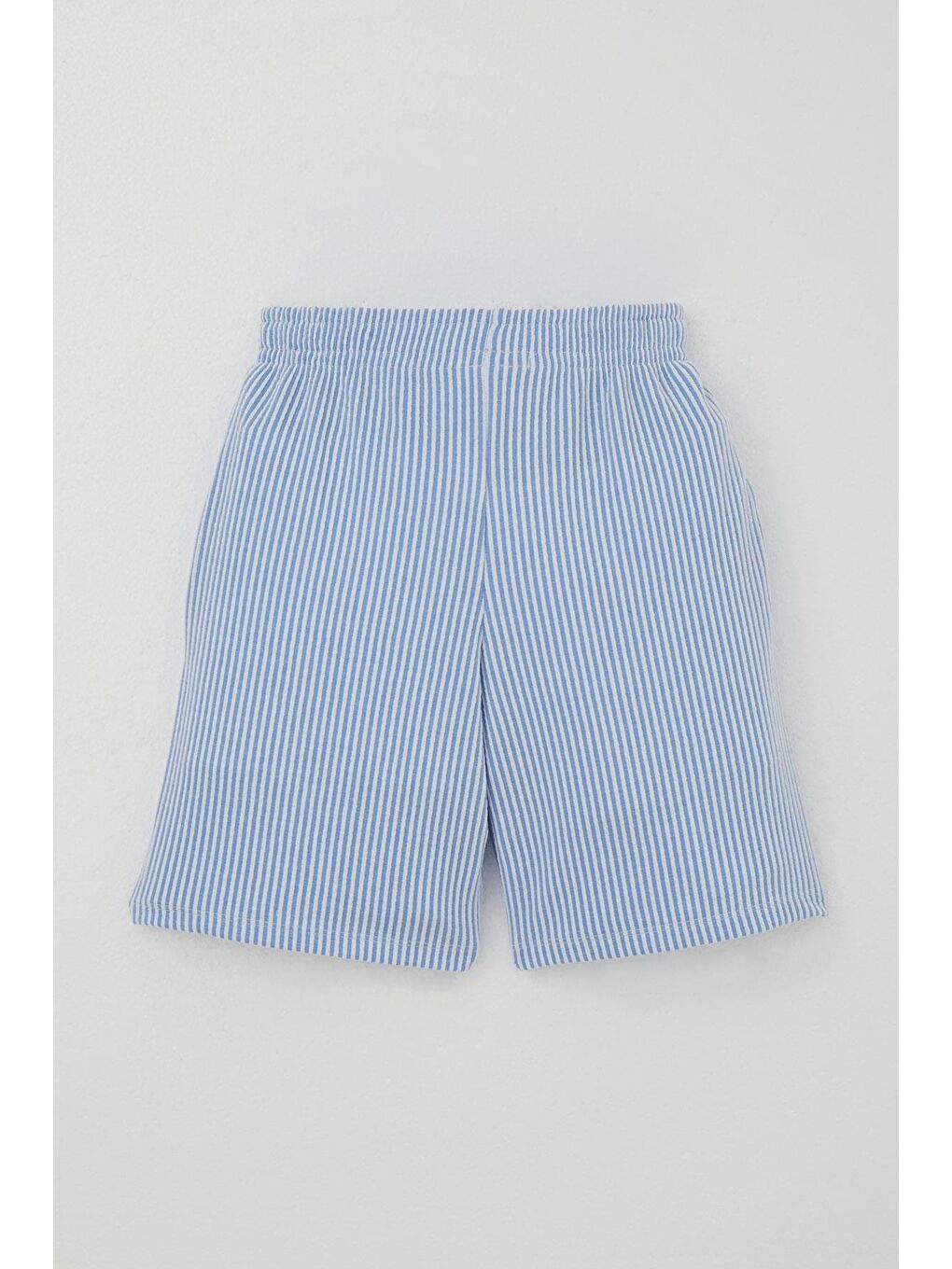 Erkek Çocuk Şortlu Takım Sıfır Kollu Yazı Baskılı Bağcık Aksesuarlı Beyaz (8-14 Yaş)-4